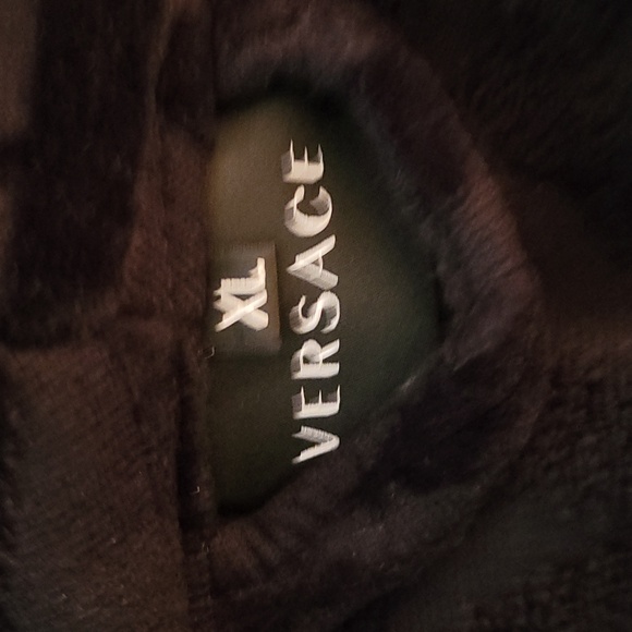 100% ATHENTIC VERSACE ROBE (LIKE NEW) xl Unisex fits a mens m/s  womens med/L - Picture 11 of 14